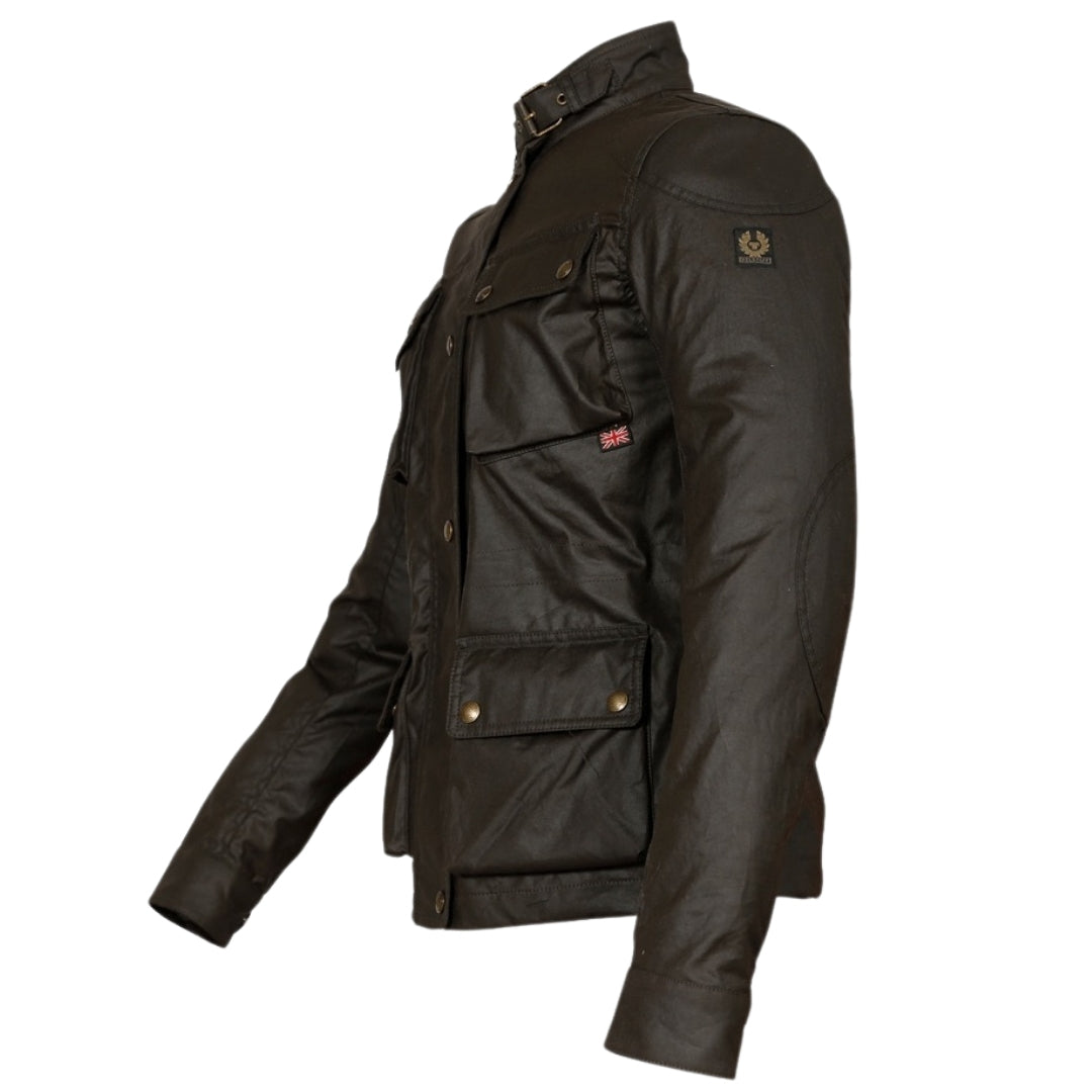 Belstaff Fieldmaster 2.0 Dark Green Waxed Jacket XXS