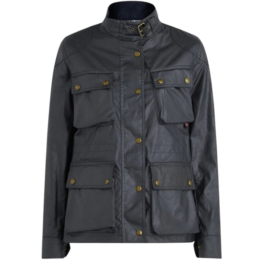 Belstaff Fieldmaster 2.0 Dark Navy Blue Waxed Jacket XS