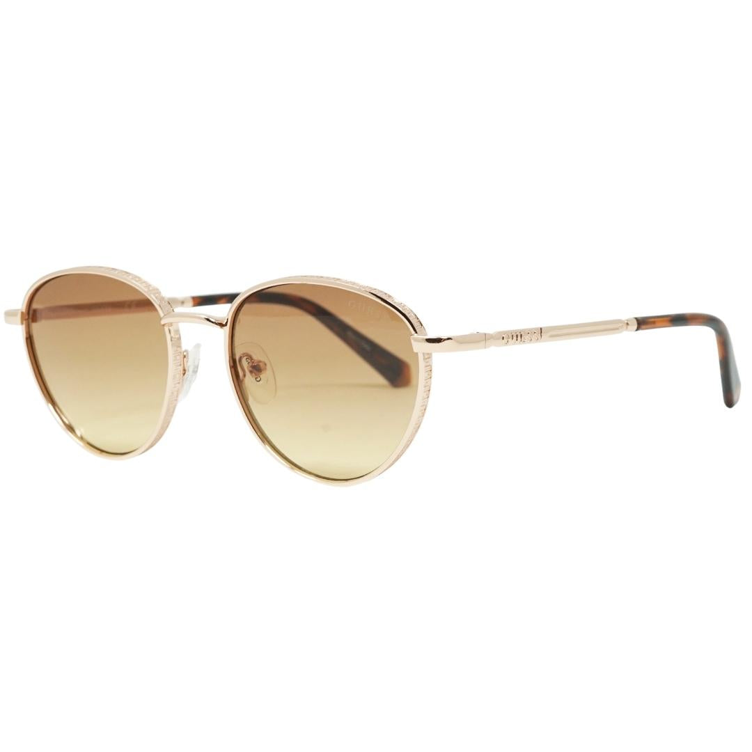 Guess Round Gold Sunglasses