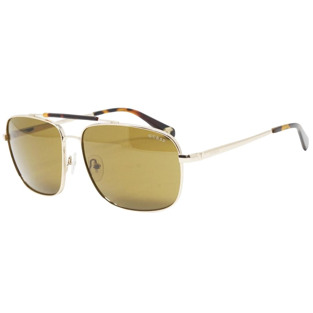 Guess Aviator Gold Sunglasses