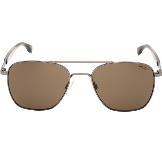 Hugo Boss Brown Lens Matte Brown Sunglasses