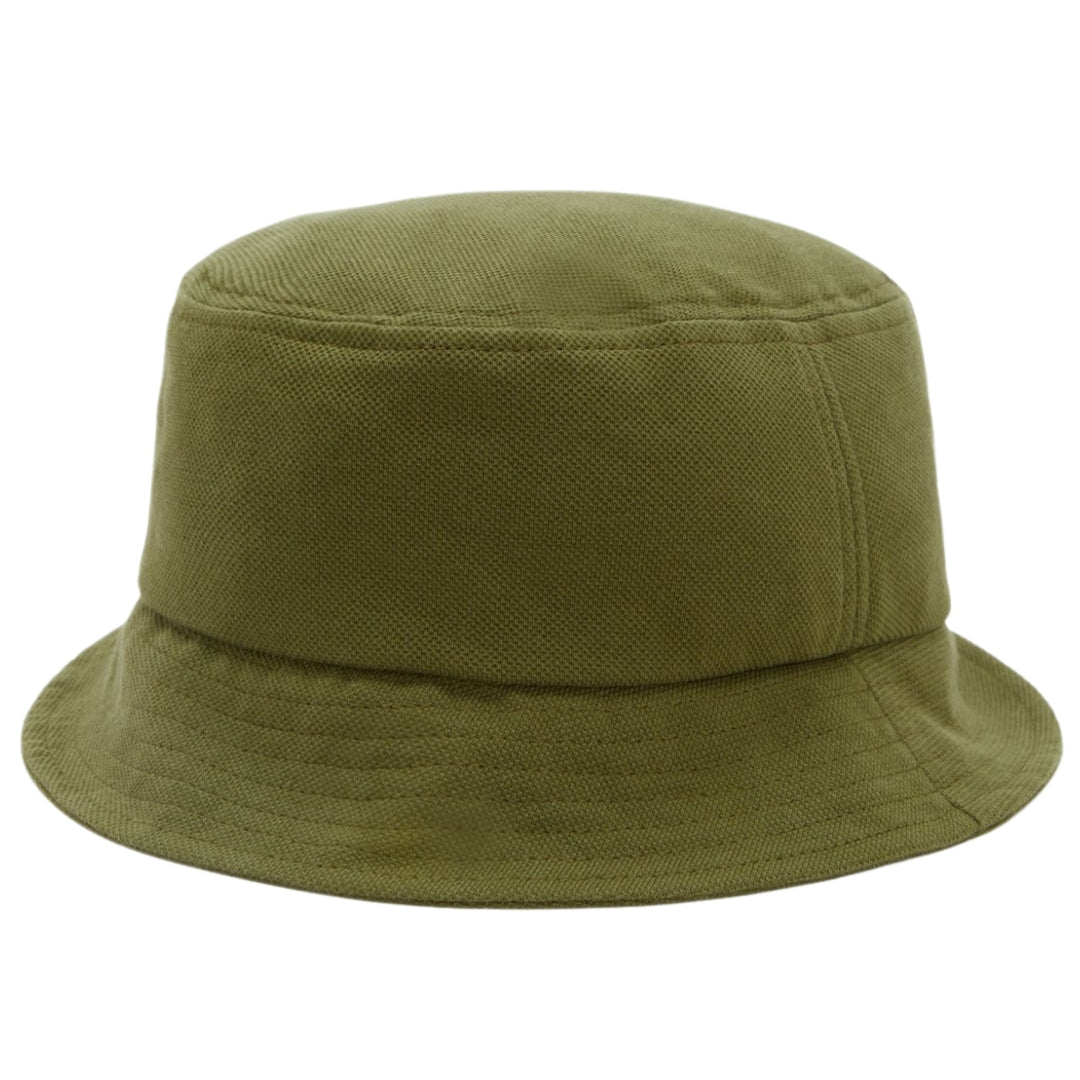 Fred Perry Brand Logo Pique Green Bucket Hat