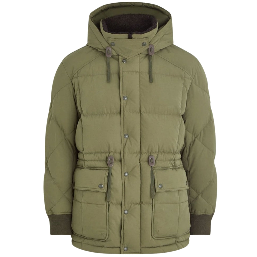 Belstaff Hawthorn True Olive Parka Jacket M