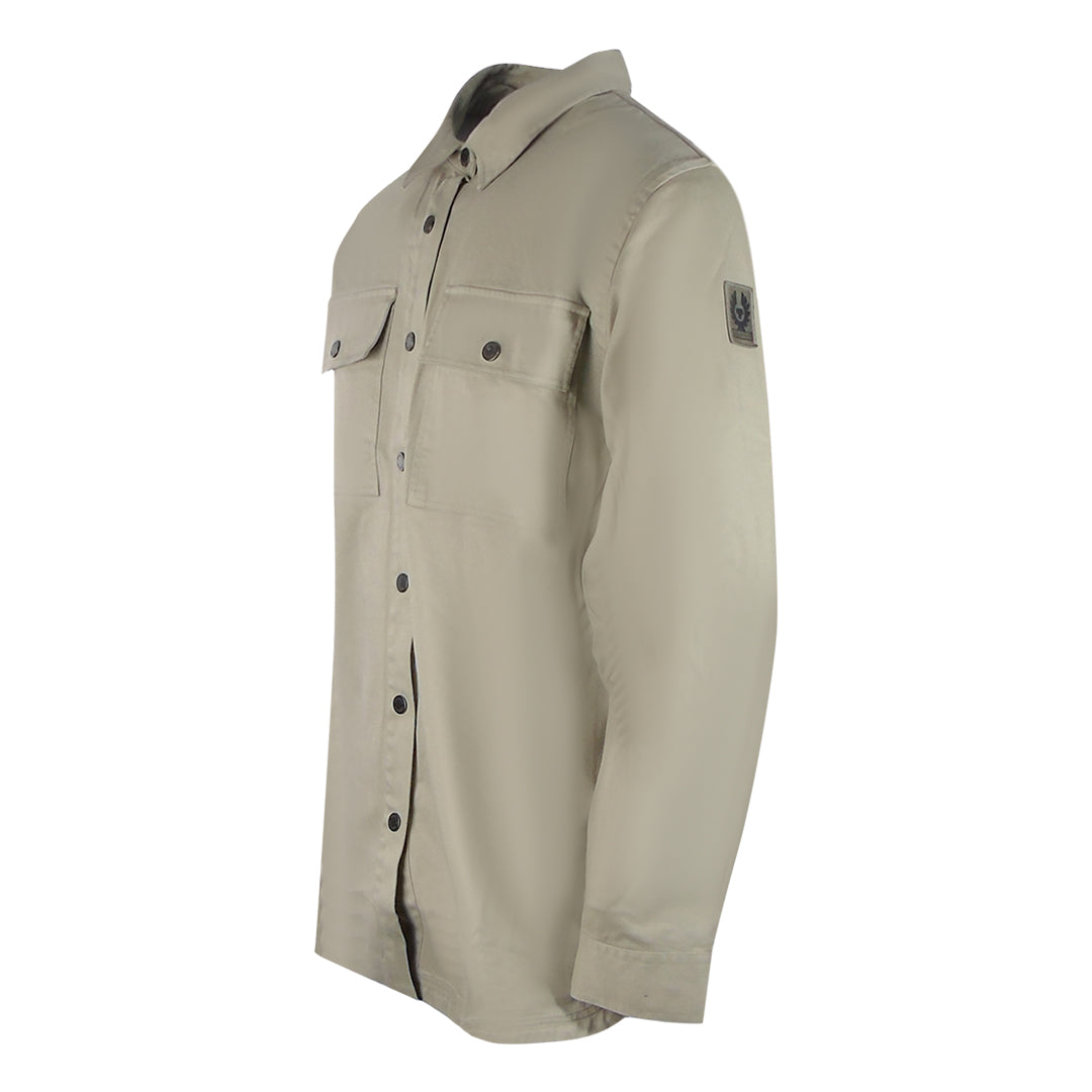 Belstaff Dark Sand Beige Ignition Shirt S