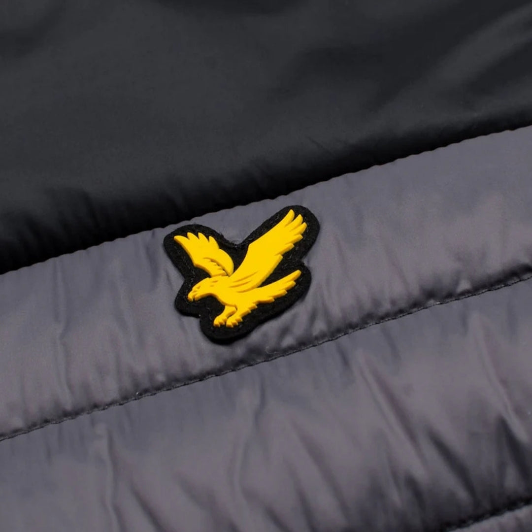 Lyle & Scott Back Stretch Quilted Grey Jacket XS