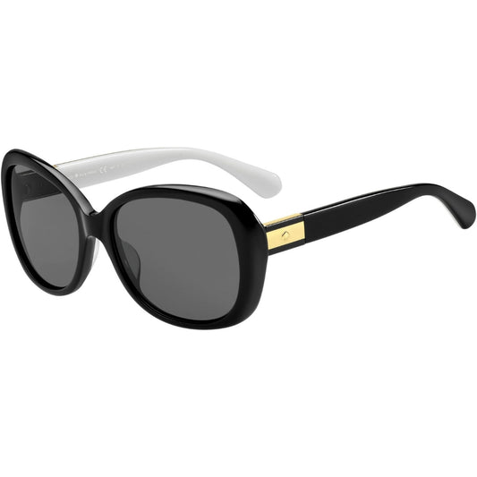 Kate Spade Judyann 09HT 00 Black Sunglasses 56/17/135