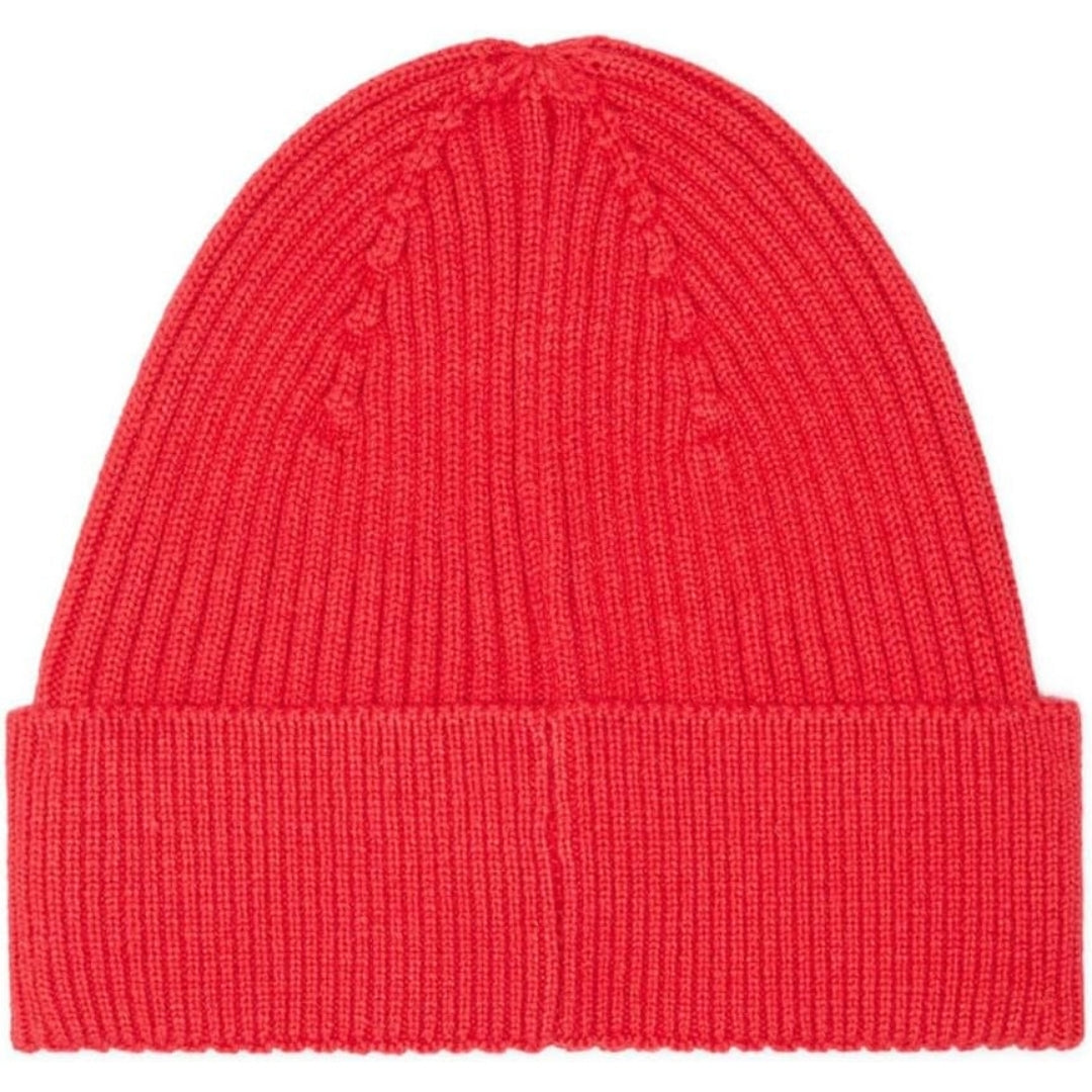 Diesel Patch Logo Red Beanie