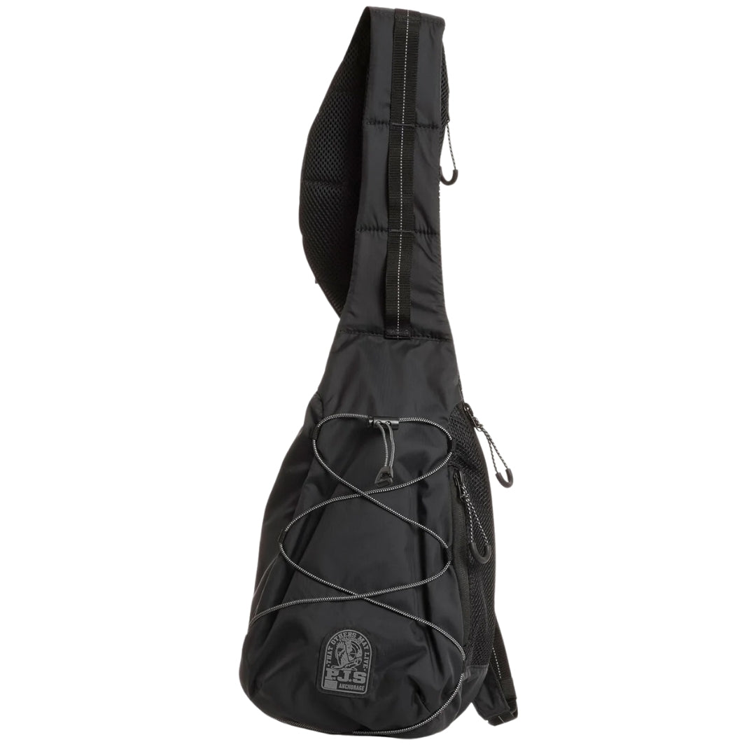 Parajumpers One Shoulder Black Backpack