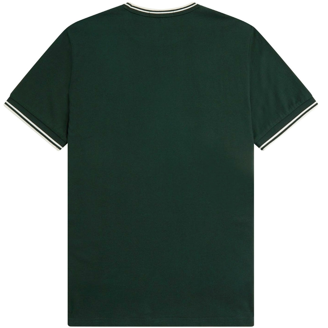 Fred Perry Twin Tipped Dark Green T-Shirt S