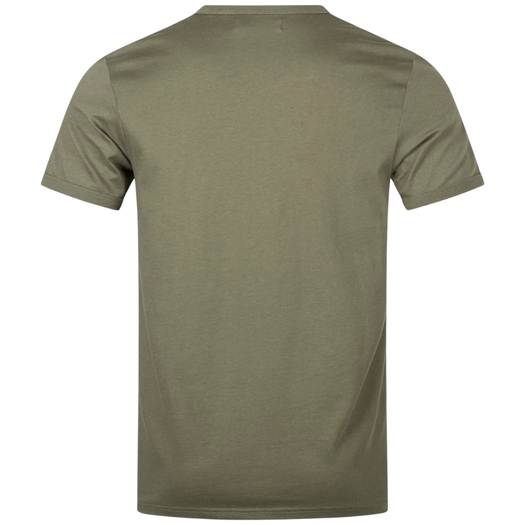 Fred Perry Uniform Green Ringer T-Shirt XS