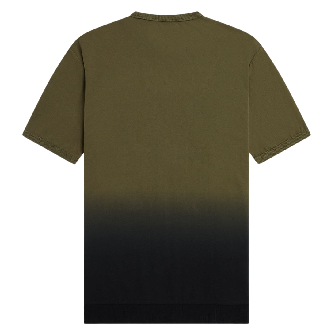 Fred Perry Ombre Dark Green T-Shirt XS