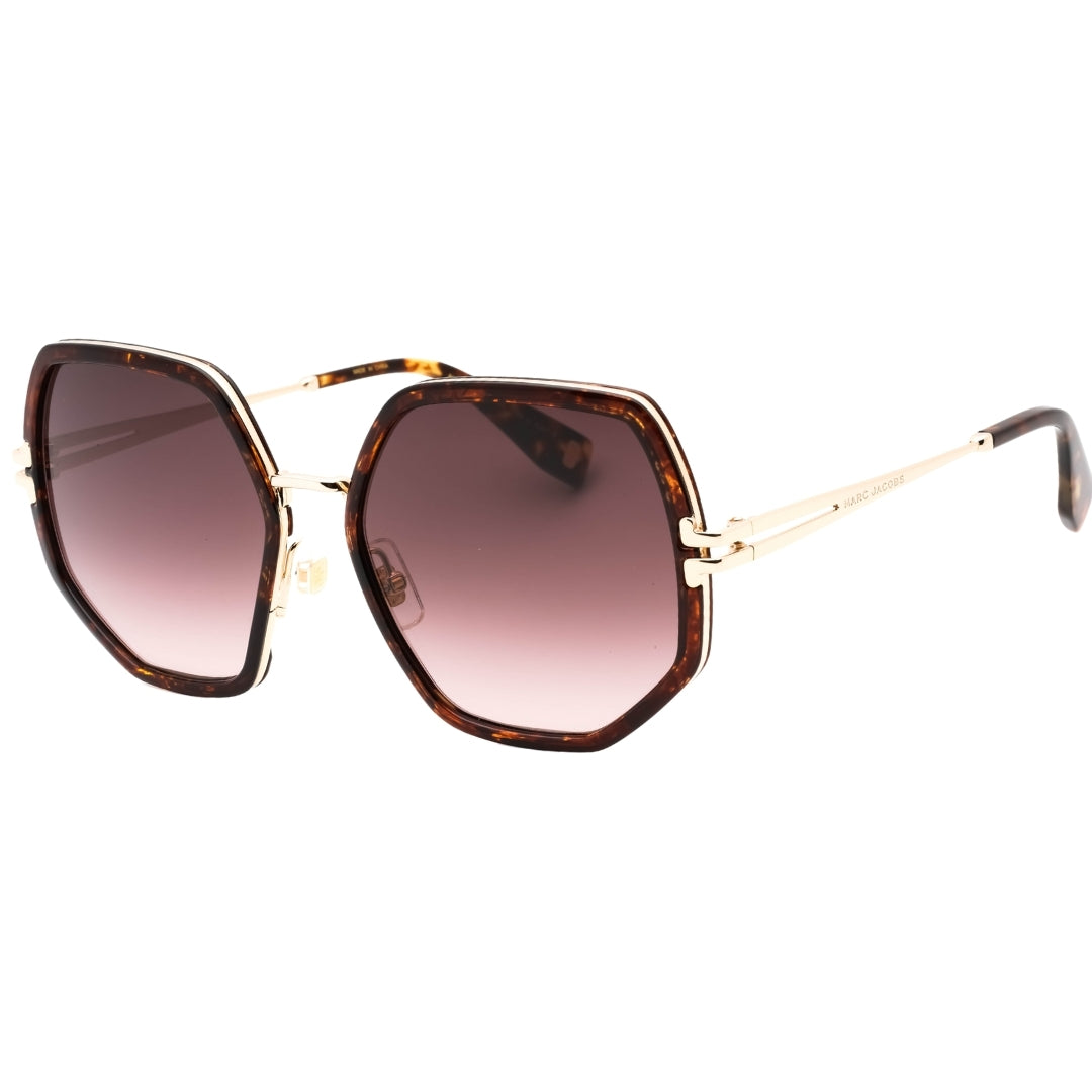 Marc Jacobs Havanna Frame Gold Sunglasses One Size