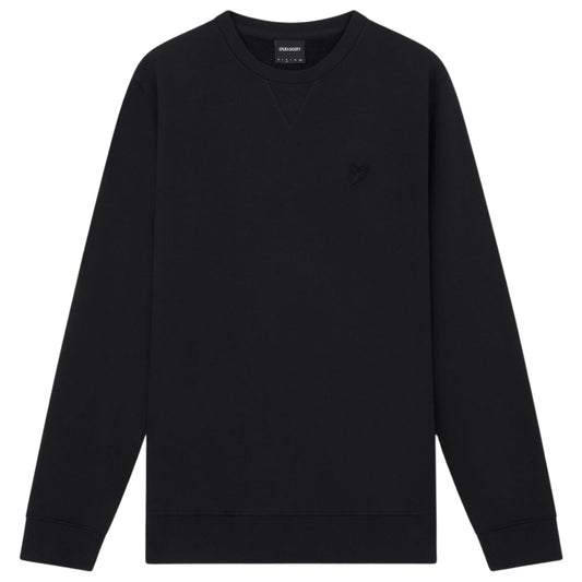 Lyle & Scott Tonal Eagle Logo Dark Navy Blue Pull-over Sweatshirt