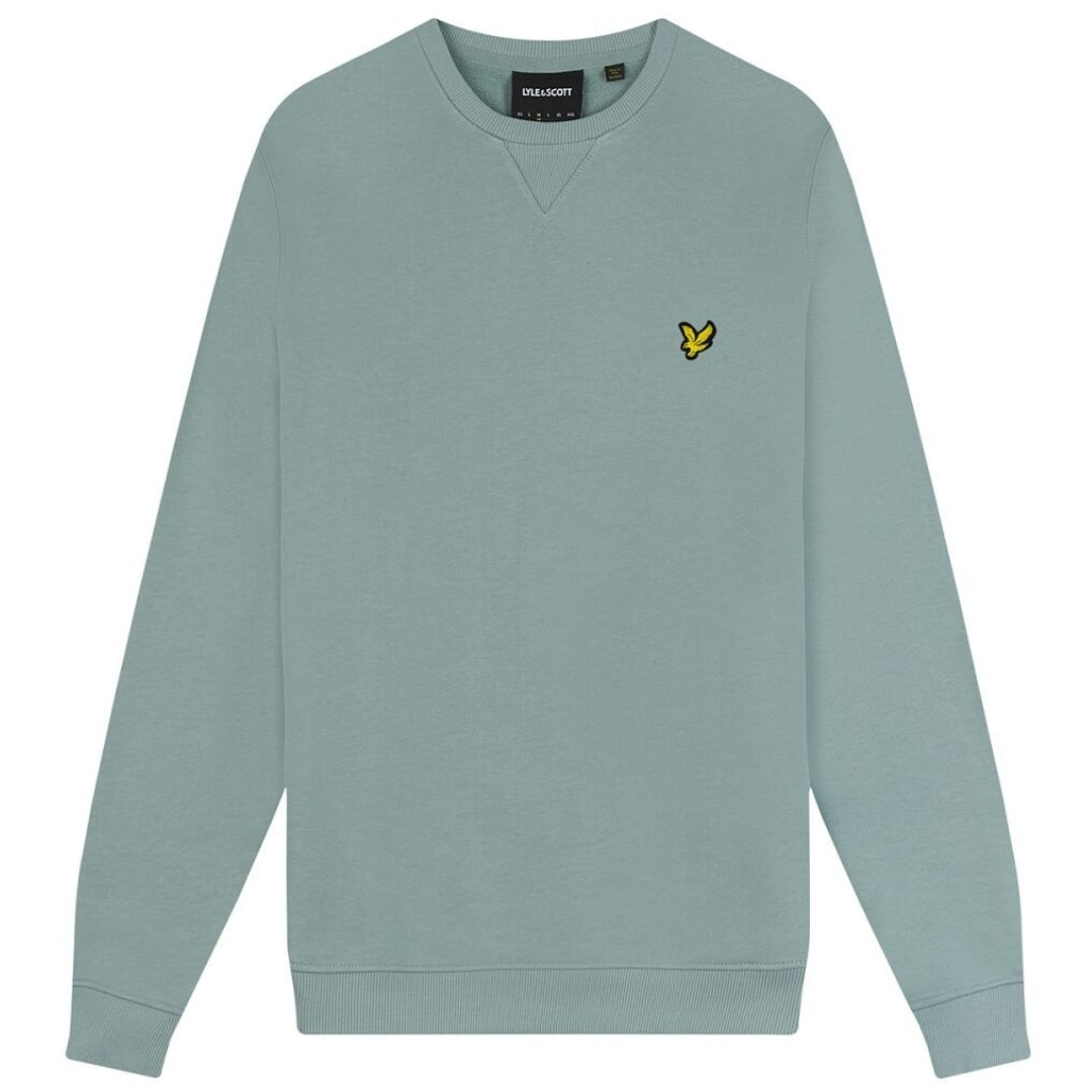 Lyle & Scott Brand Logo Slate Blue Sweatshirt M