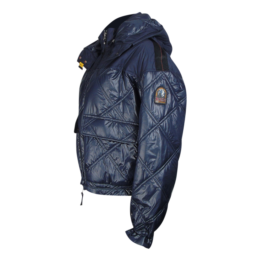 Parajumpers Madina Pencil Dark Navy Blue Padded Jacket S