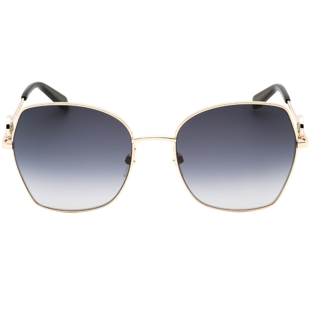 Marc Jacobs Dark Grey SF Lens Gold Sunglasses One Size