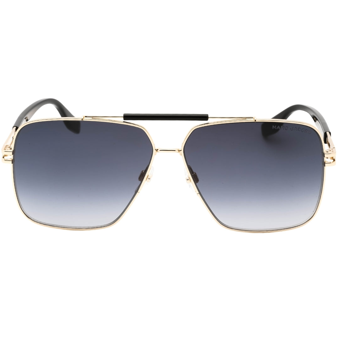 Marc Jacobs Dark Grey SF Lensed Gold Sunglasses One Size