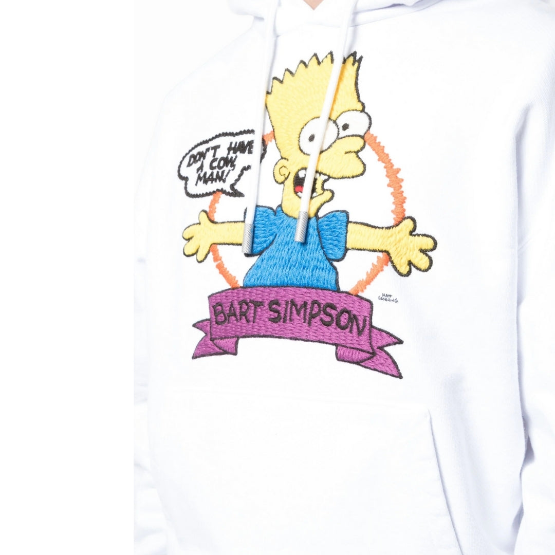 Off white simpsons hoodie on sale