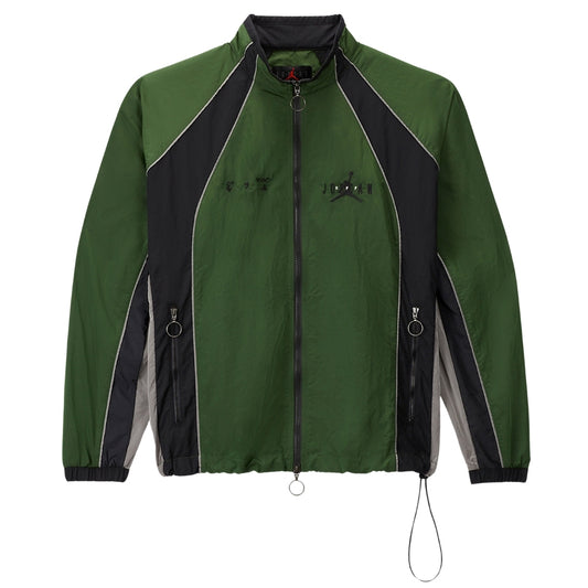 Off-White X Nike Jordan Logo Green Track Jacket S