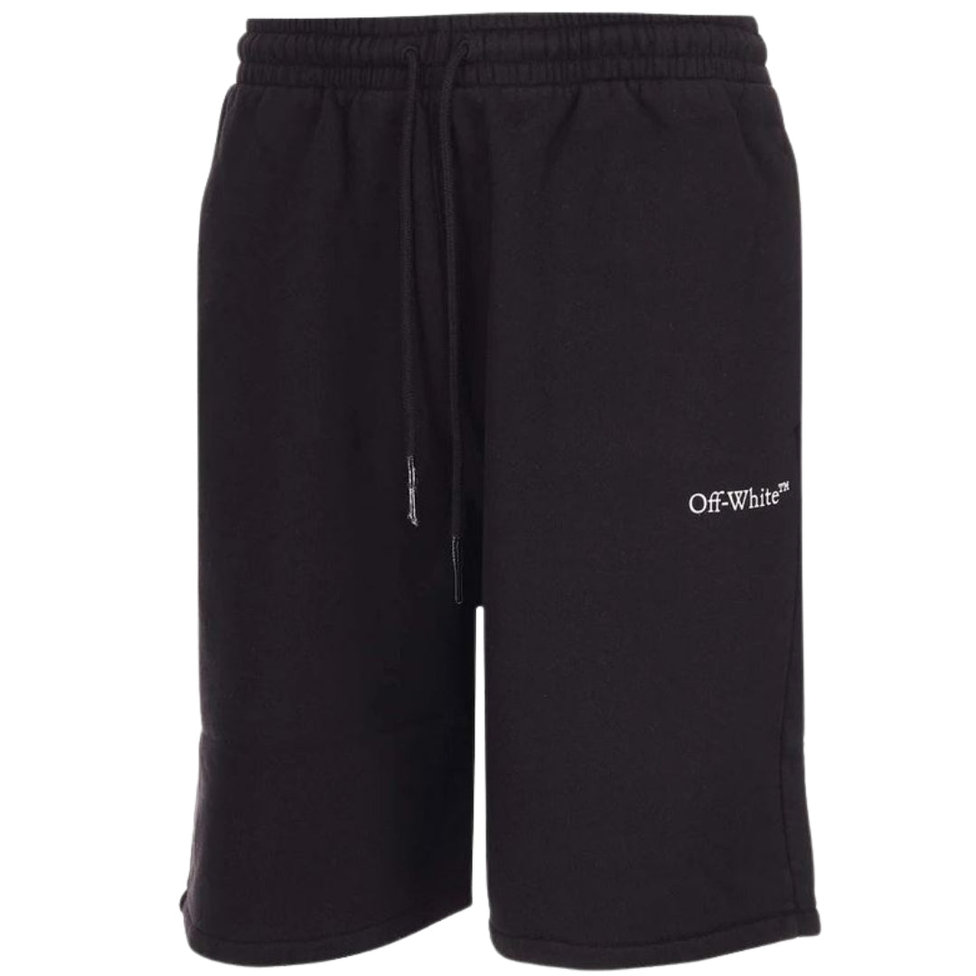 Off-White Caravaggio Lute Skate Black Sweat Shorts XS