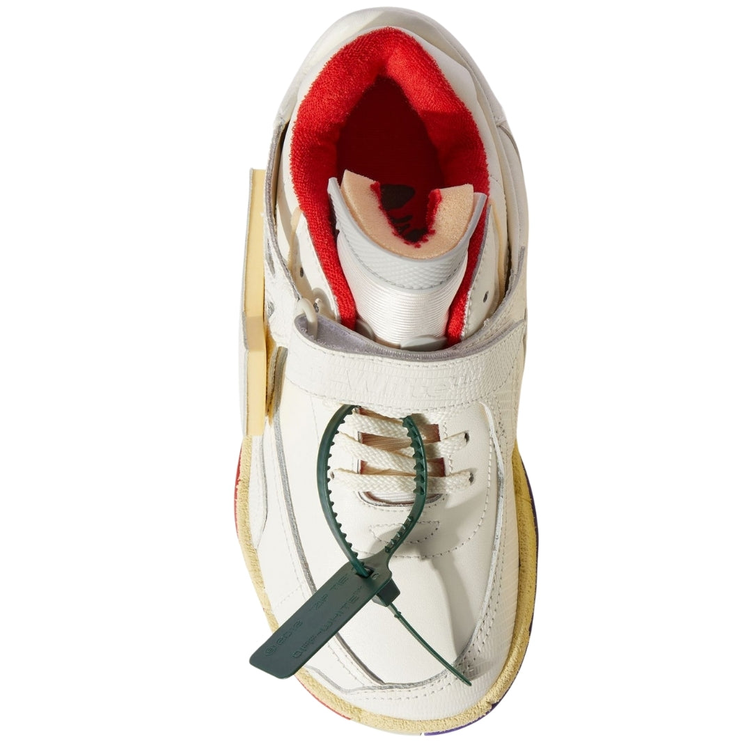 Off-White Low Top Puzzle Couture White Sneakers UK 6