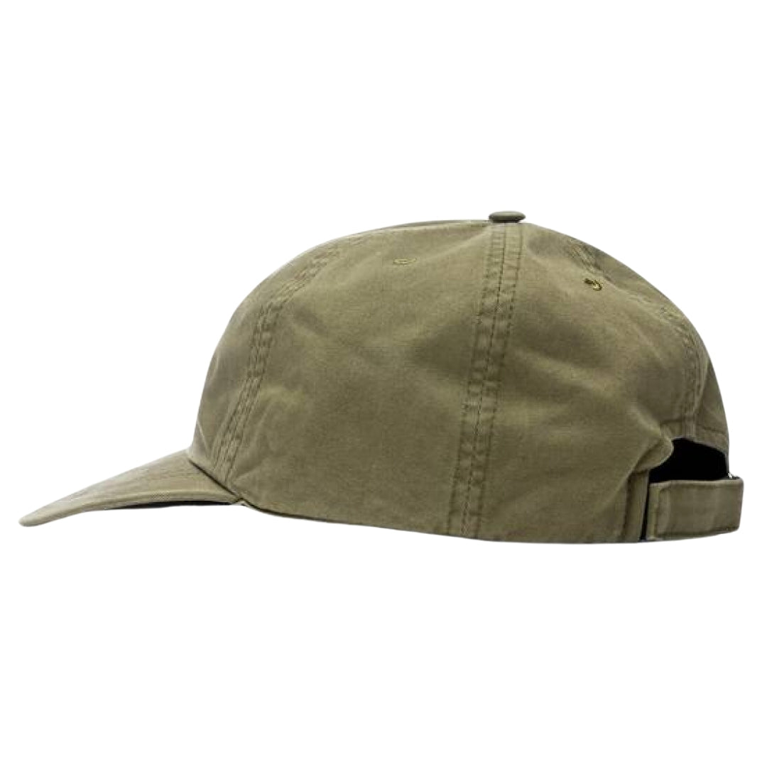 Off-White Slanted Logo Green Cap