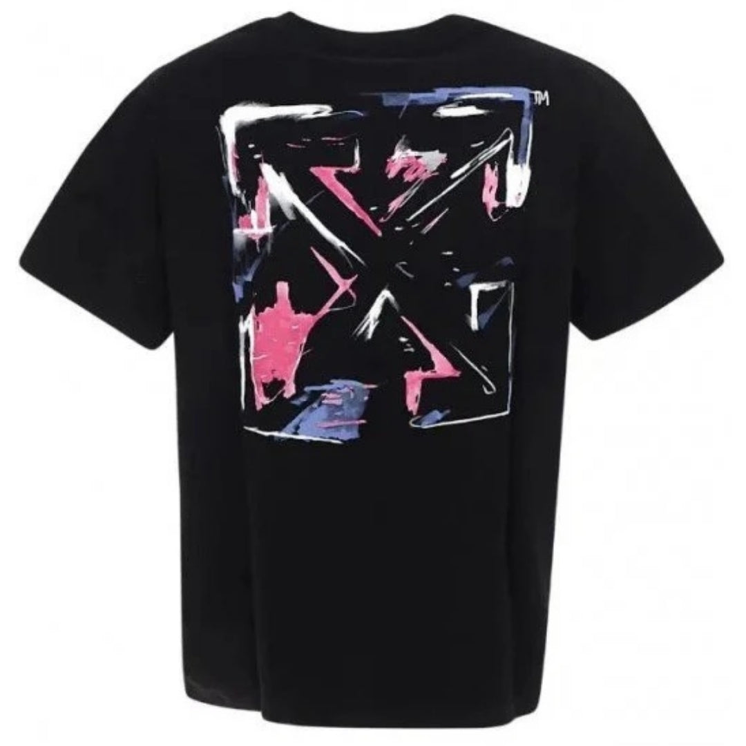 Off-White Hotchpotch Arrow Casual Tee Black T-Shirt XXS