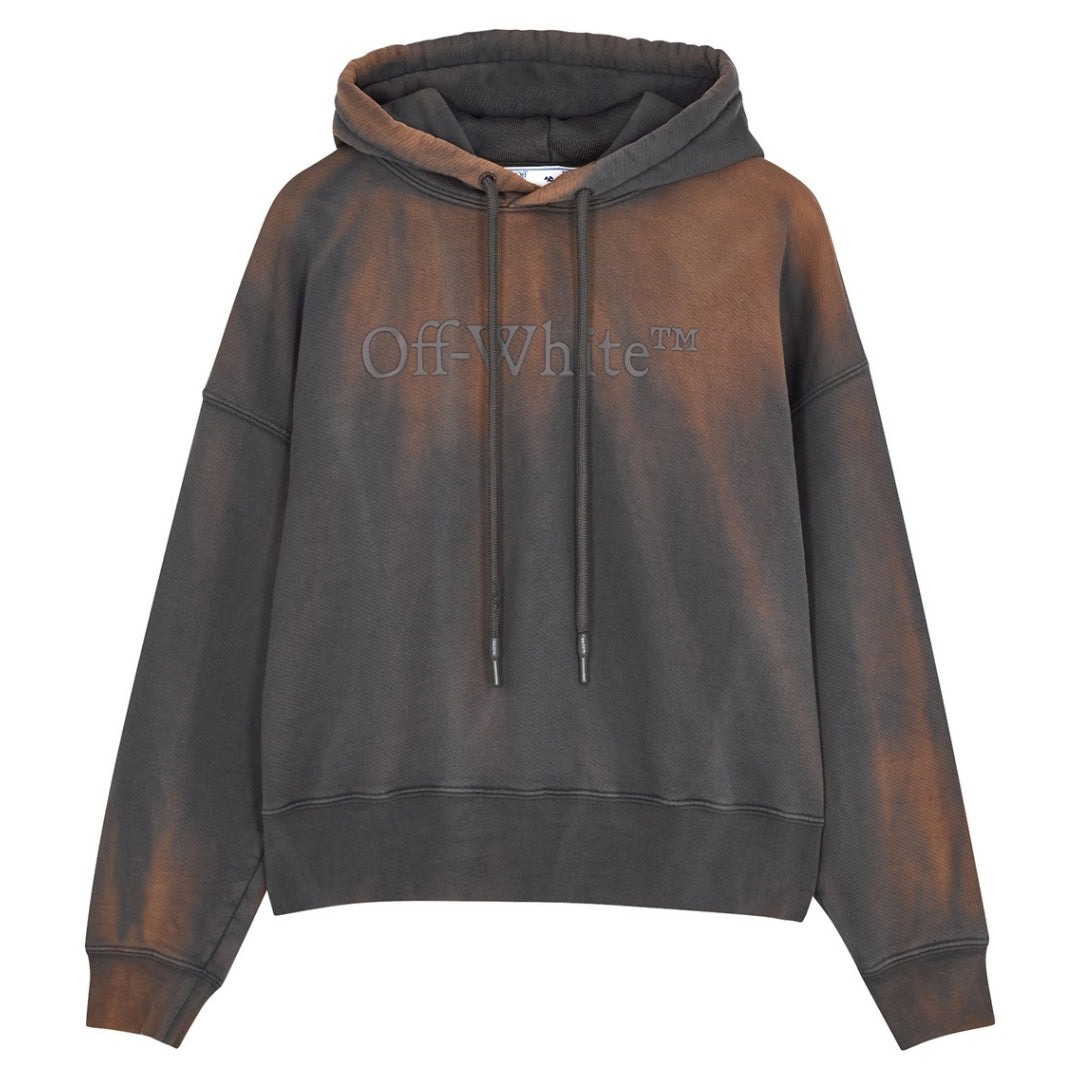 Off-White Laundry Brown Hoodie S