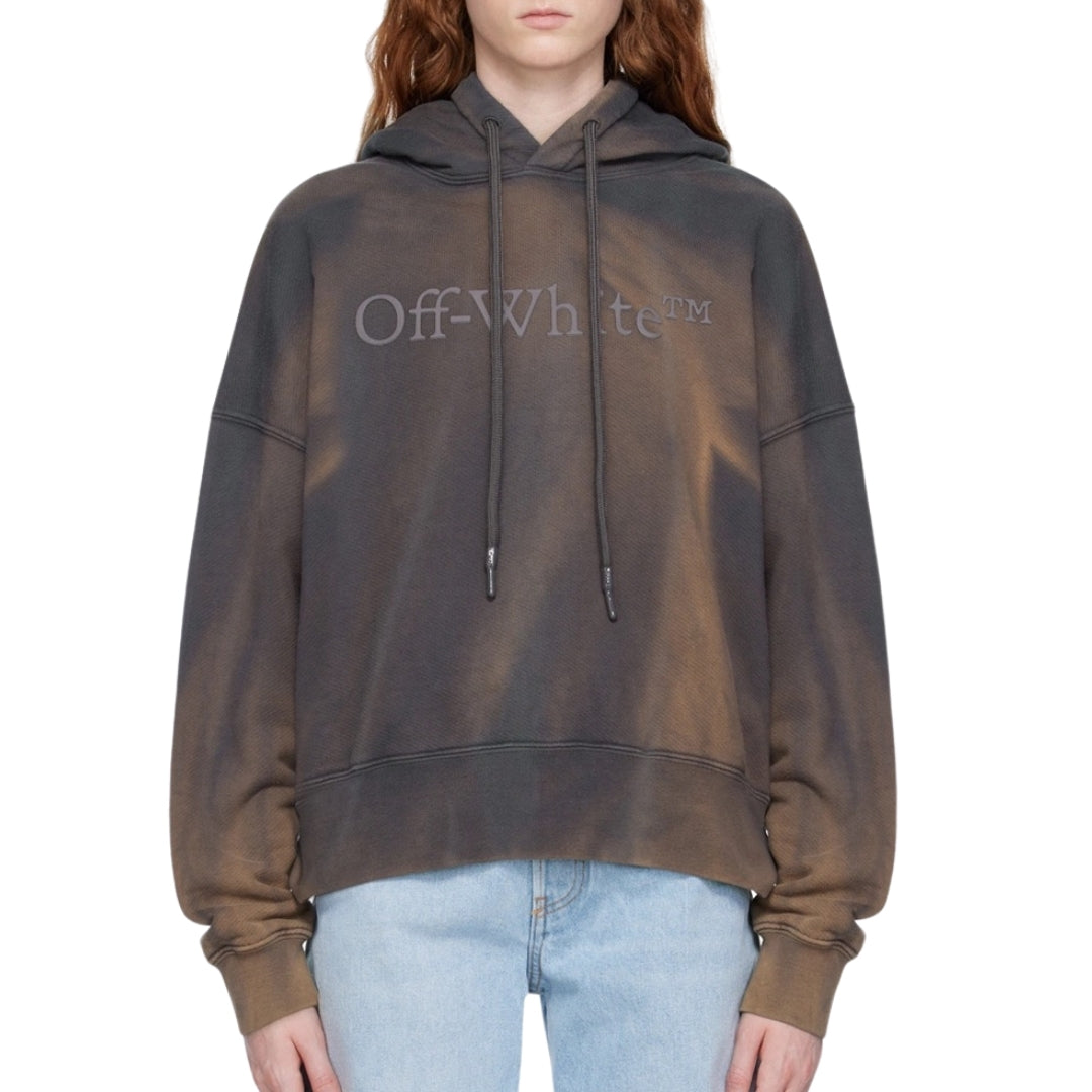 Off-White Laundry Brown Hoodie S