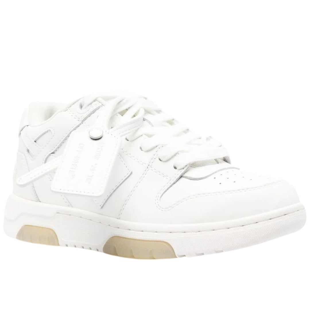 Off-White Off Court White No Colour Calf Leather Sneakers