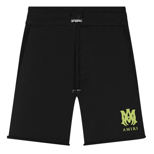 Amiri MA Logo Black Sweatshorts