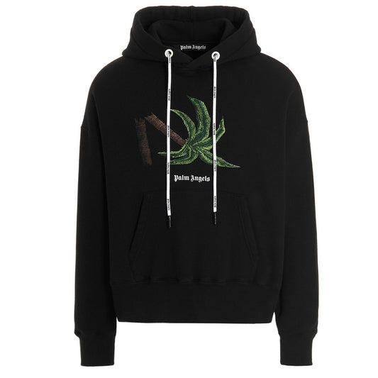 Palm Angels Broken Palm Black  Hoodie