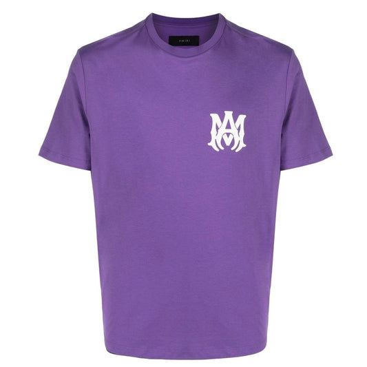 Amiri Ma Logo Purple T Shirt