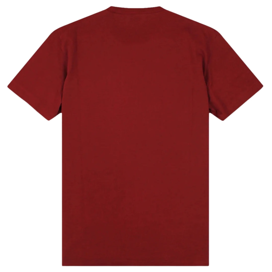 Dsquared2 Cigarette Fit Brand Logo Burgundy T-Shirt M