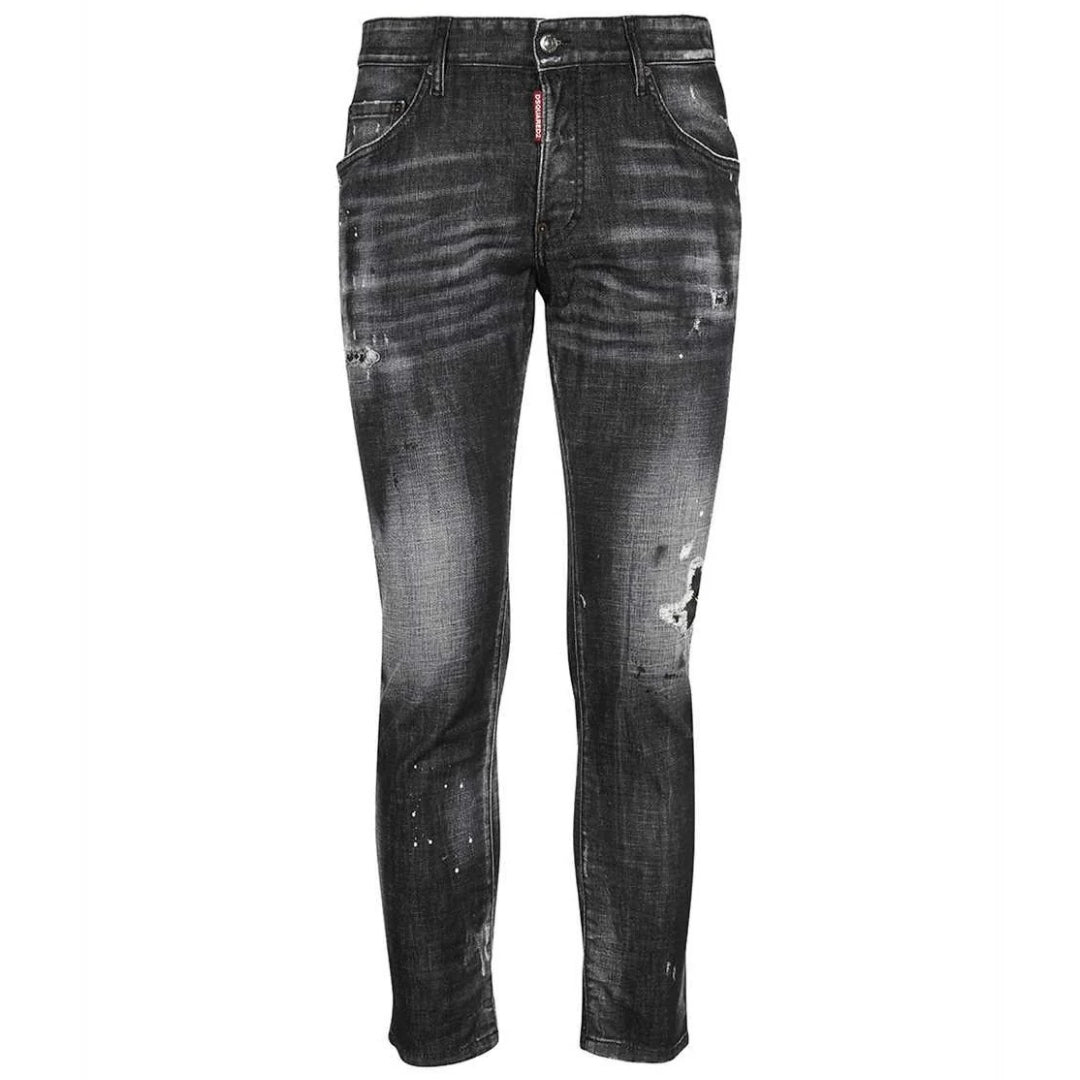 Dsquared2 Skater Jean Black Faded Jeans W34 / 32L