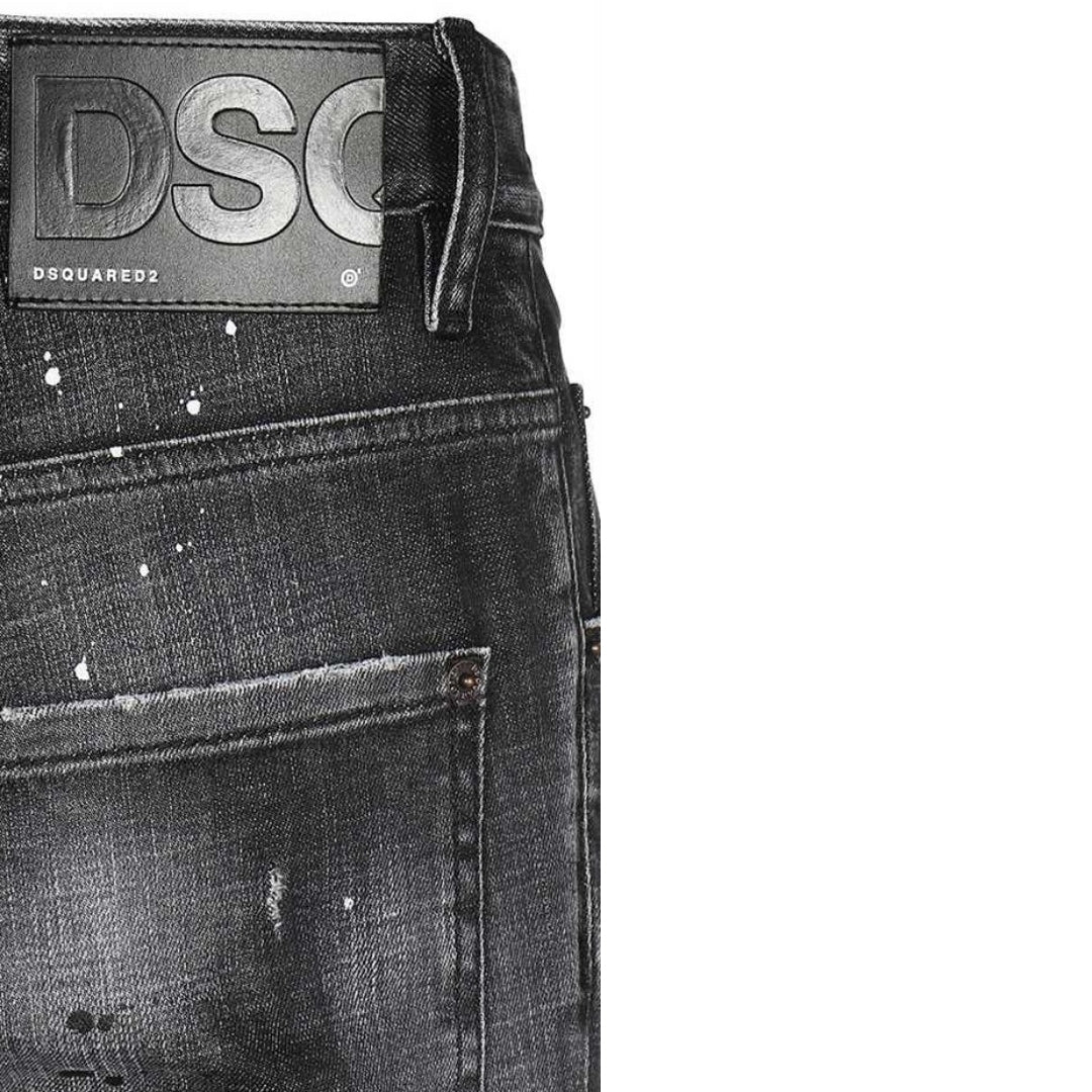 Dsquared2 Skater Jean Black Faded Jeans W34 / 32L