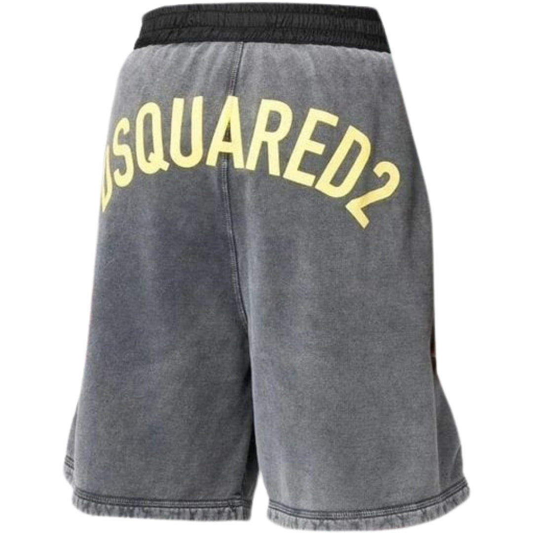 Dsquared2 Charcoal Grey Jogg Shorts M