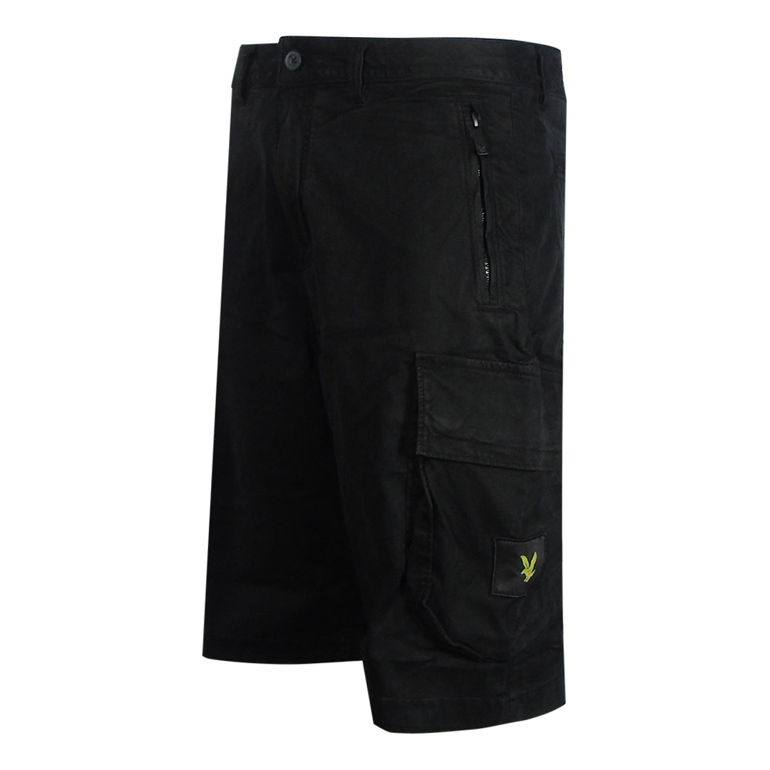 Lyle & Scott Black Cargo Shorts W28