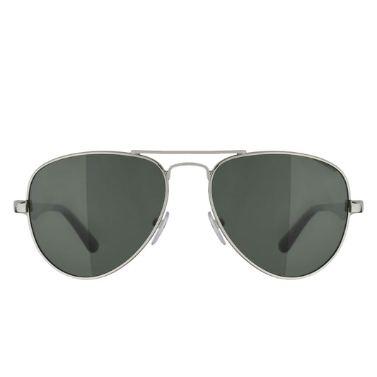 Police Silver Aviator Sunglasses