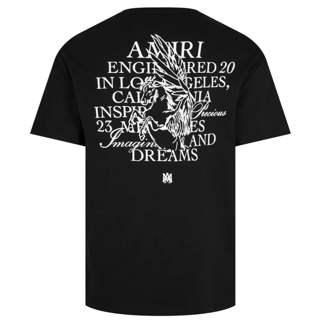 Amiri Precious Memories Logo Black T-Shirt S