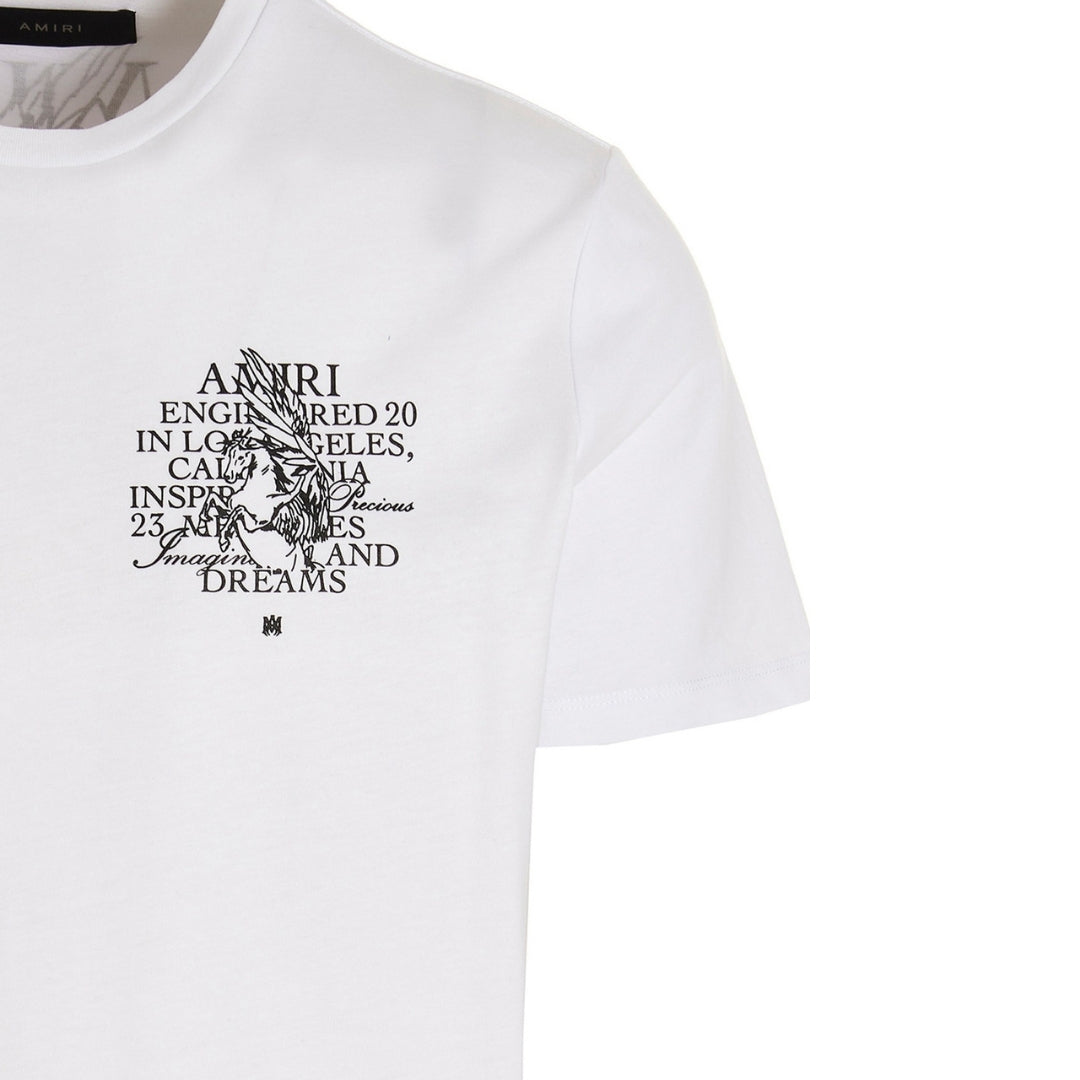 Amiri Precious Memories Logo White T-Shirt S