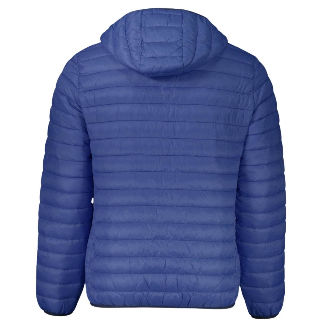 Cavalli Class Plain Quilted Navy Blue Jacket s