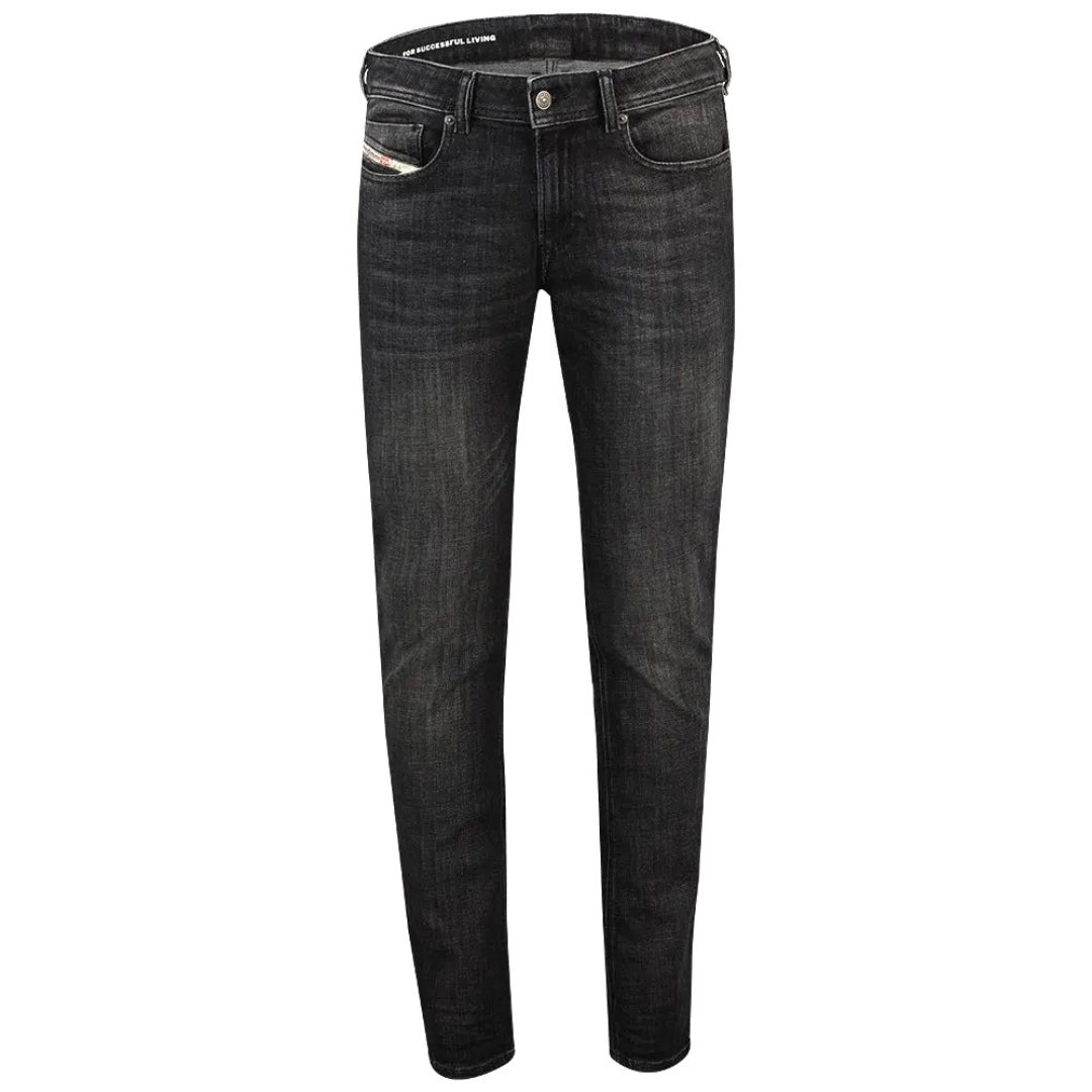 Diesel Sleenker Black Denim Jeans W30 / 30L