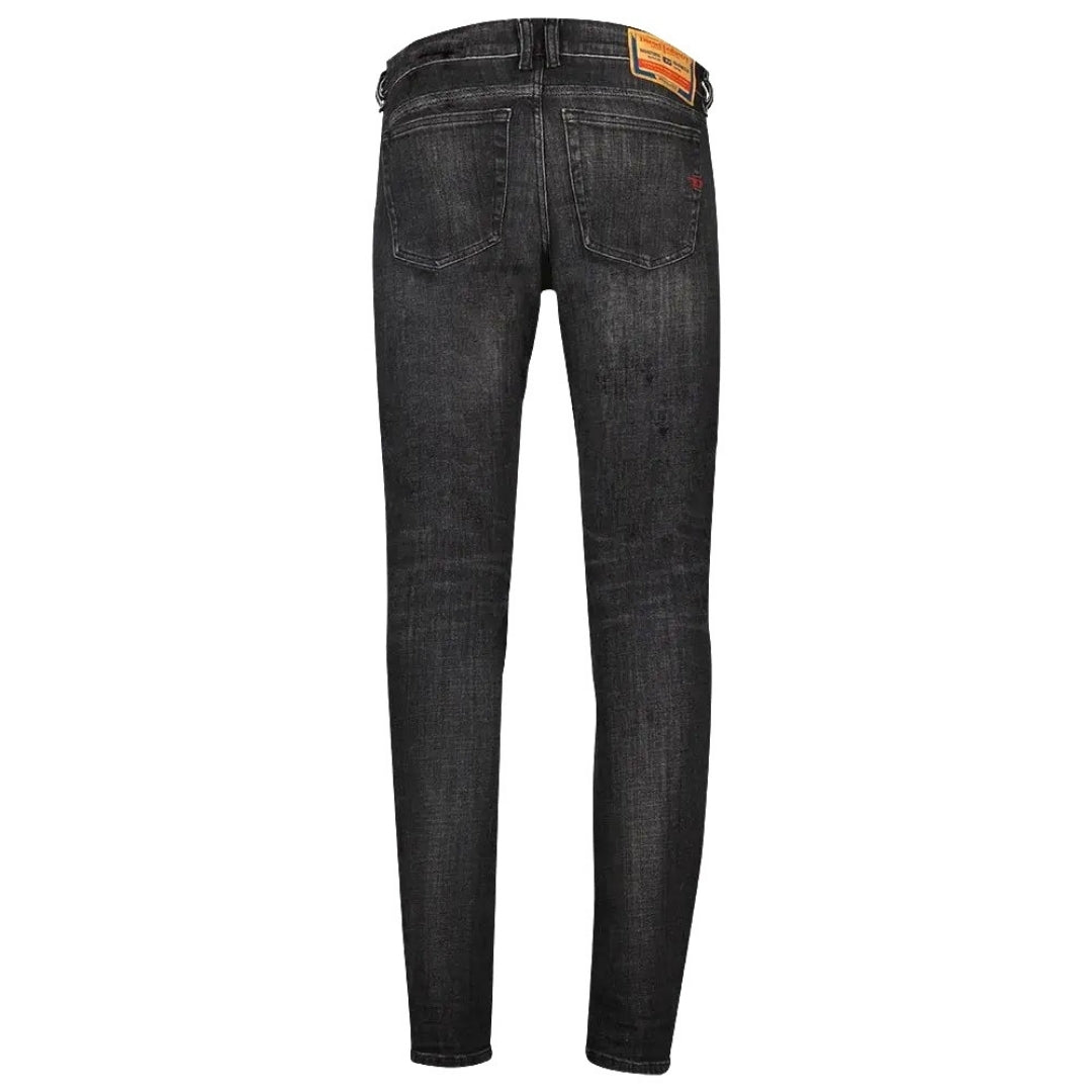 Diesel Sleenker Black Denim Jeans W30 / 30L