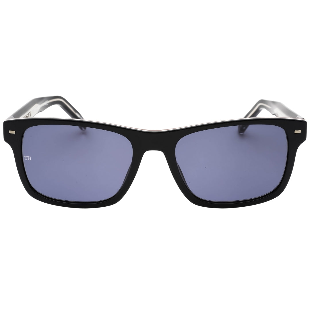 Tommy Hiliger Blue Lens Black Sunglasses One Size