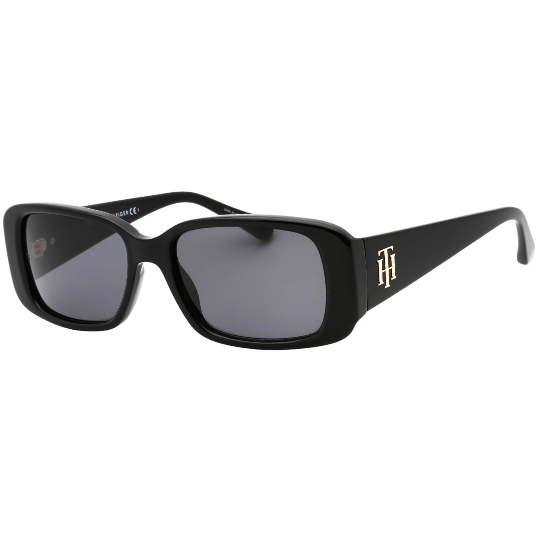 Tommy Hilfiger Black Lens Black Sunglasses One Size