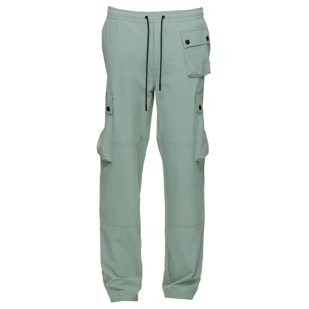 Belstaff Techmaster Steel Green Cargo Trousers L