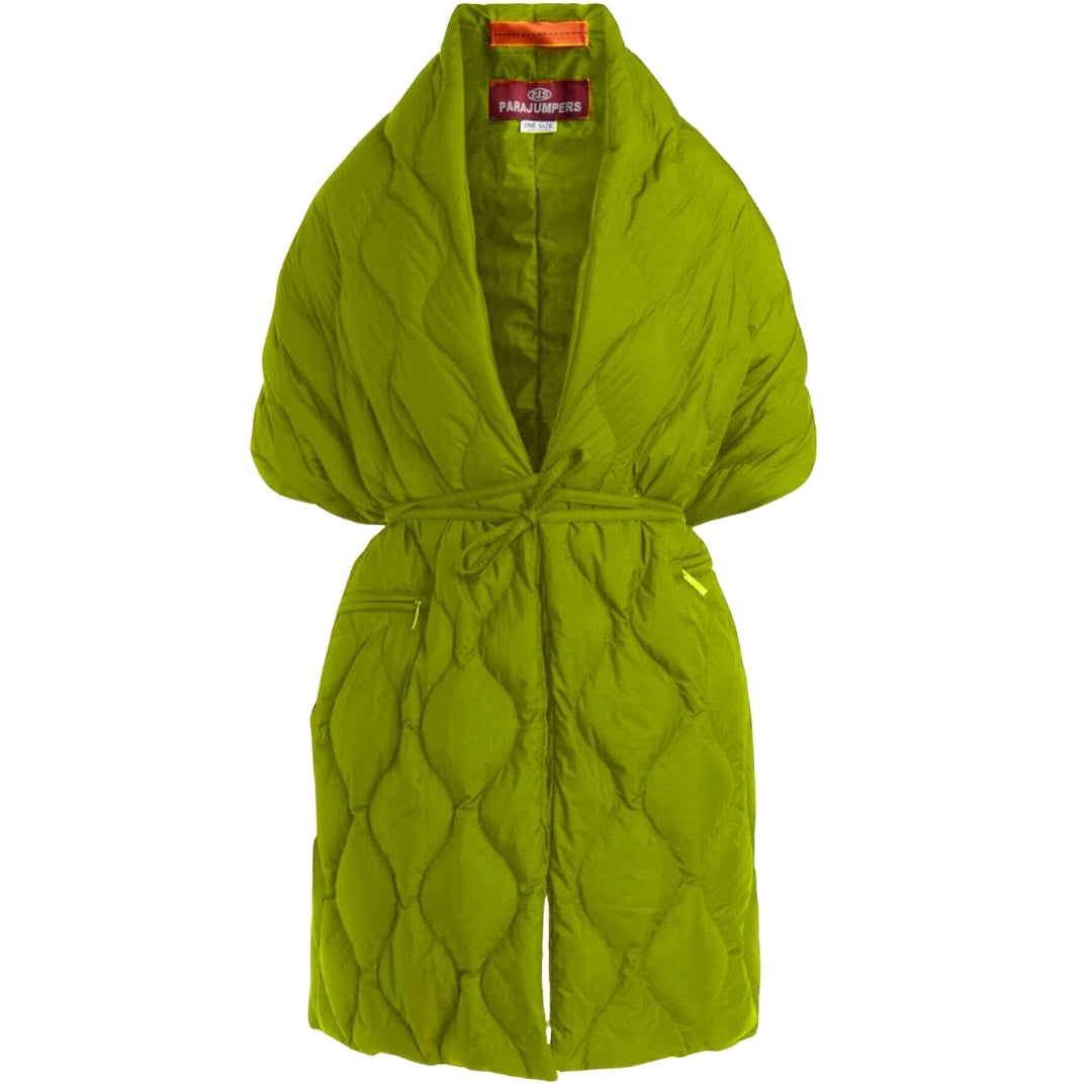 Parajumpers Lime Green Theia Puffer Scarf