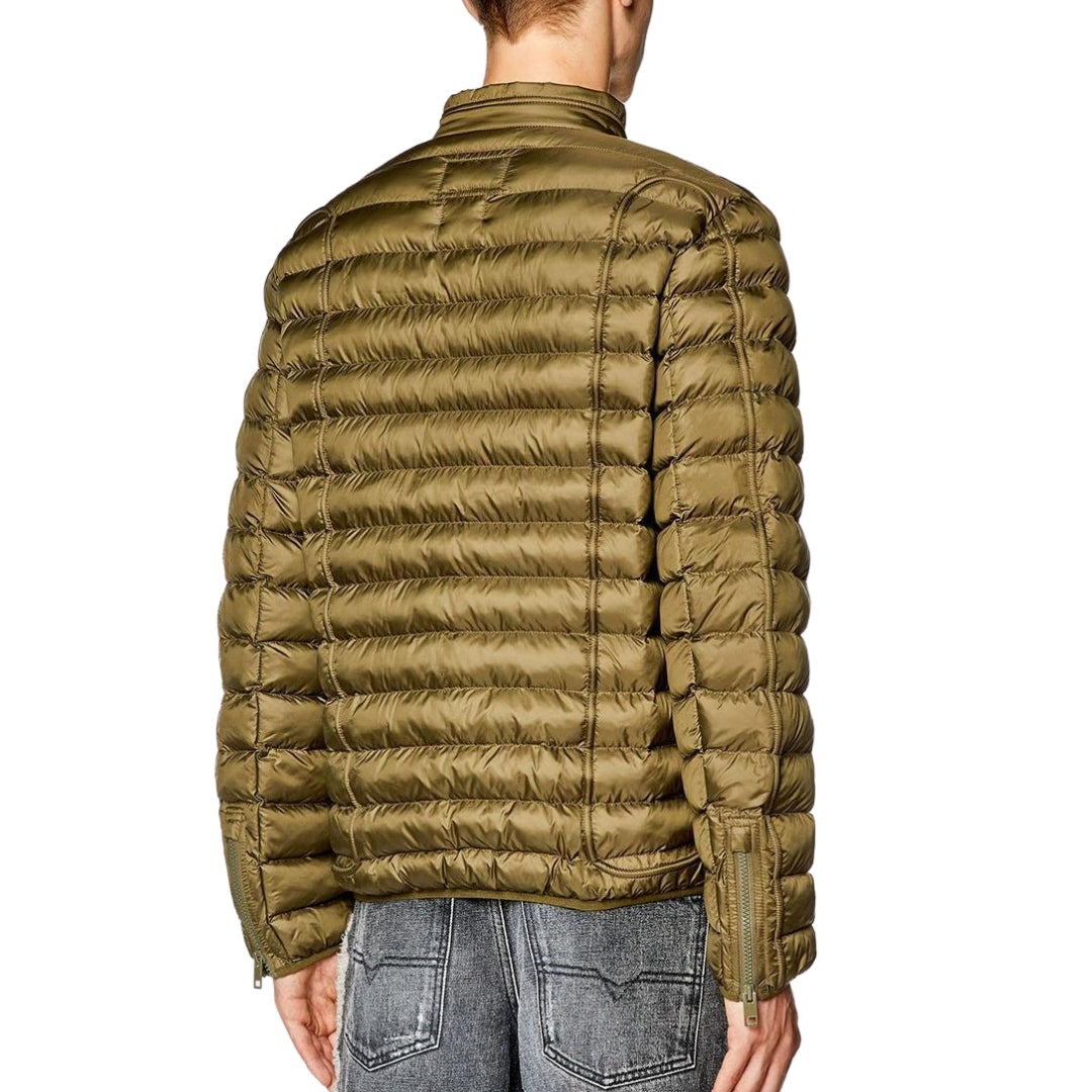 Diesel Plain Green Padded Jacket S