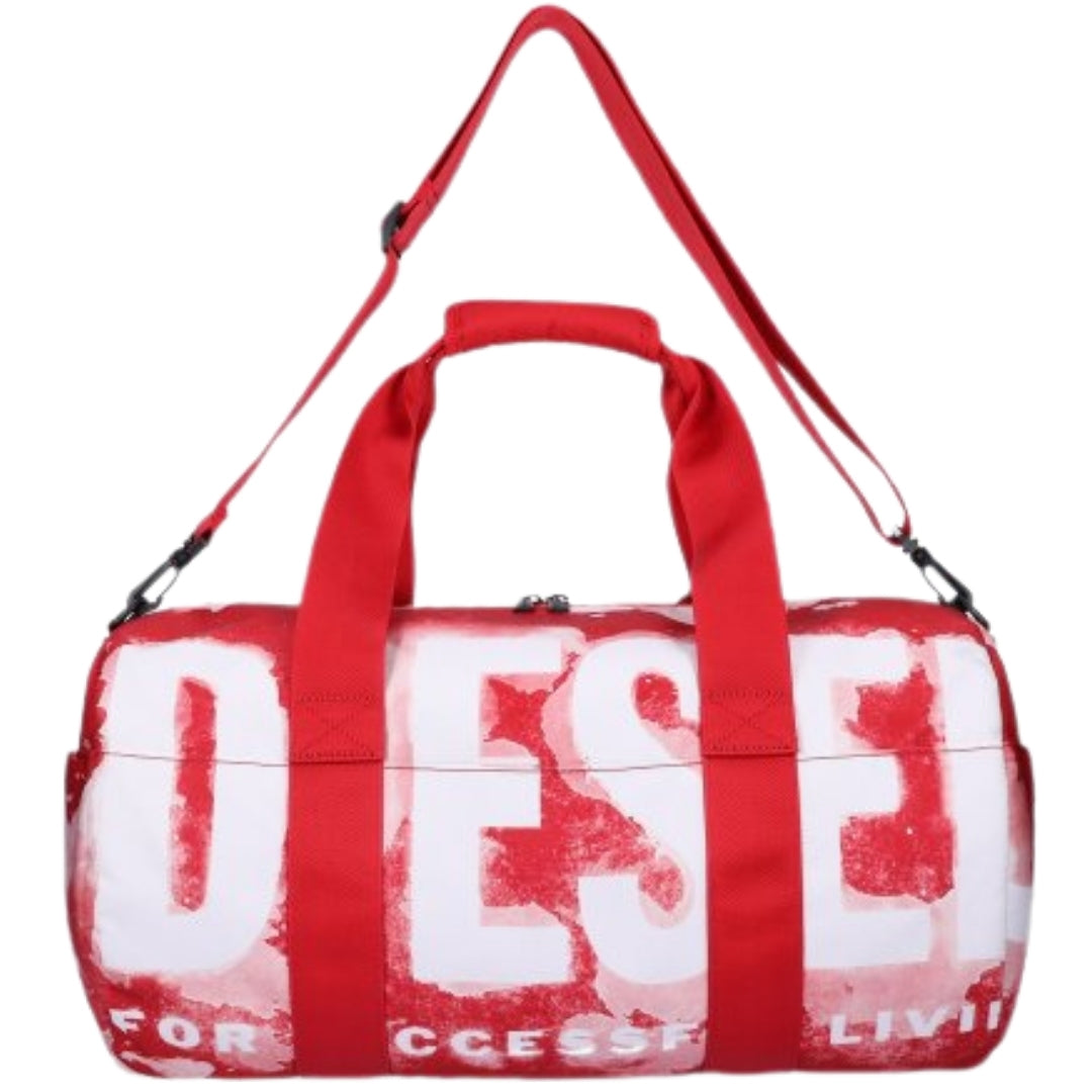 Diesel Rave Red Duffle Bag